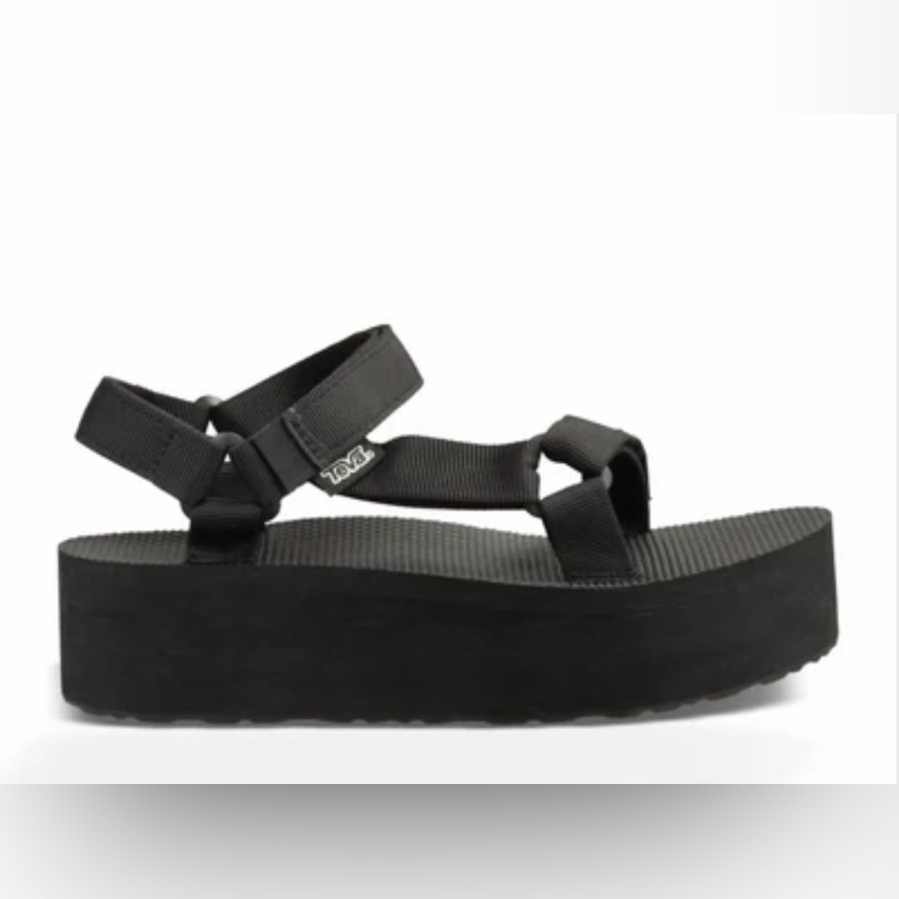 Teva Black Platform Sandal
